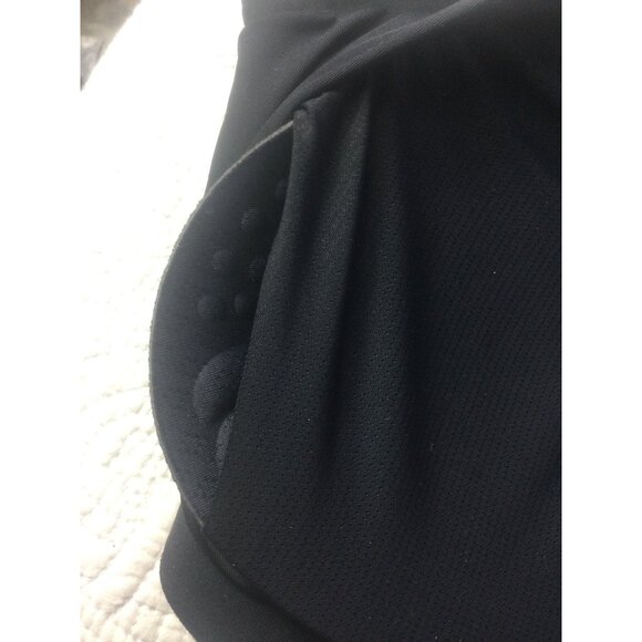 Seamless Black Wireless Pocket Bra *Mastectomy*Sissy*Cosplay*Drag*40C*New - Picture 4 of 4